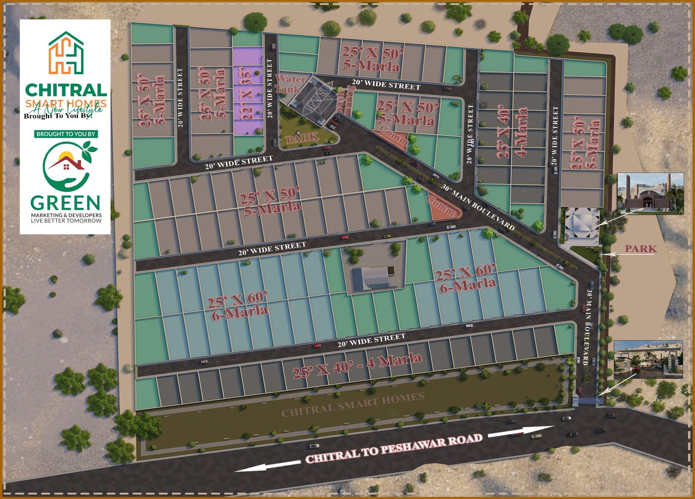 Chitral Smart Homes Master Plan